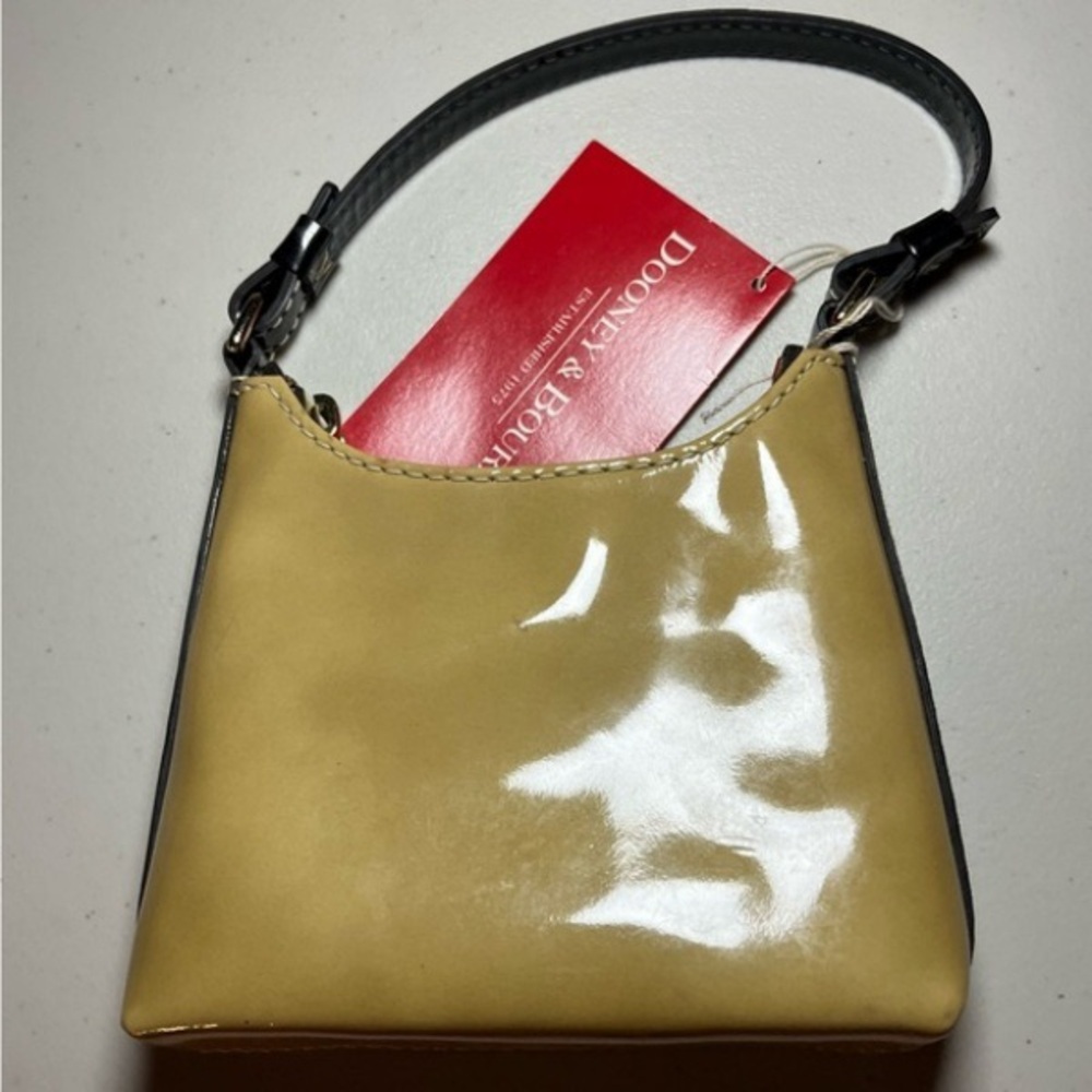 Dooney & Bourke Tan Leather Shoulder Bag
